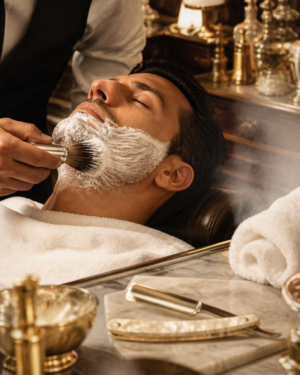 Straight Razor Shave
